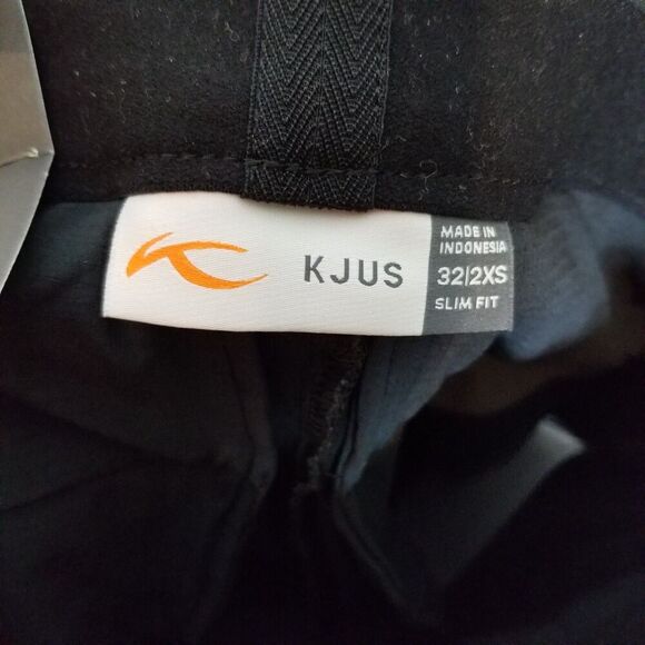 KJUS Women Ikala 7/8 Pants Sz 2XS Black High Rise Stretch Athletic Golf Outdoor - Picture 7 of 9